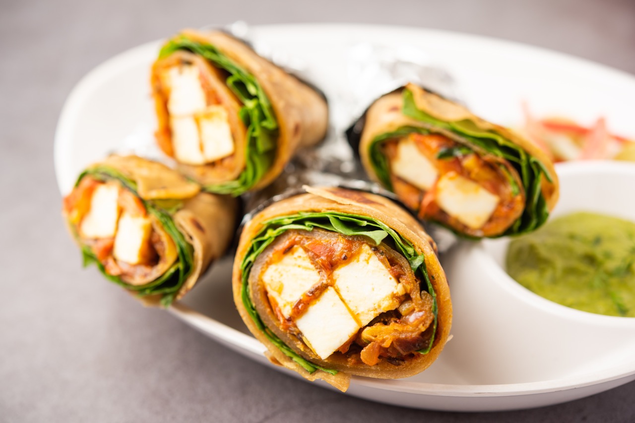 Letnji halumi burito